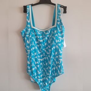Beach House Square Neck one Piece Size 8